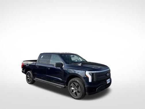 Antimatter Blue Metallic 2025 Ford F-150 Lightning Flash