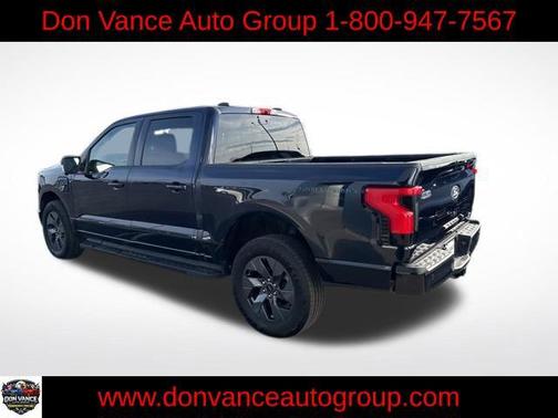 Antimatter Blue Metallic 2025 Ford F-150 Lightning Flash