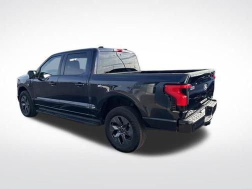 Antimatter Blue Metallic 2025 Ford F-150 Lightning Flash