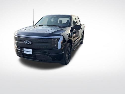 Antimatter Blue Metallic 2025 Ford F-150 Lightning Flash