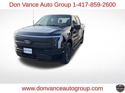 Antimatter Blue Metallic 2025 Ford F-150 Lightning Flash