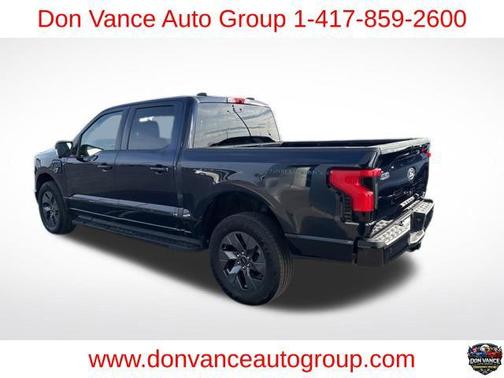 Antimatter Blue Metallic 2025 Ford F-150 Lightning Flash