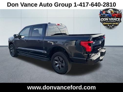 Antimatter Blue Metallic 2025 Ford F-150 Lightning Flash