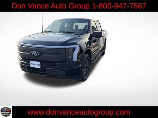 Antimatter Blue Metallic 2025 Ford F-150 Lightning Flash