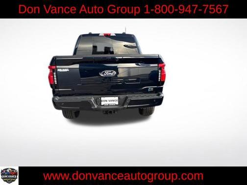 Antimatter Blue Metallic 2025 Ford F-150 Lightning Flash