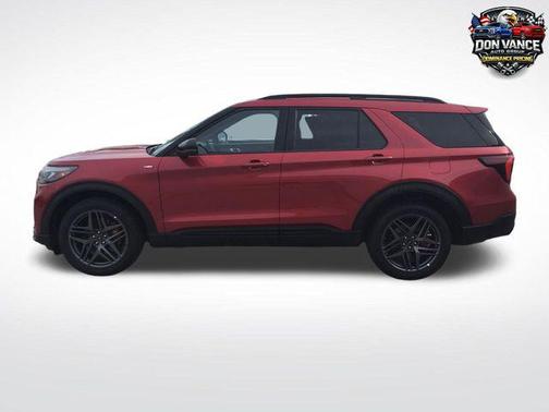Red Metallic 2025 Ford Explorer ST-Line