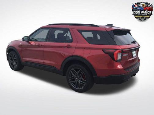 Red Metallic 2025 Ford Explorer ST-Line