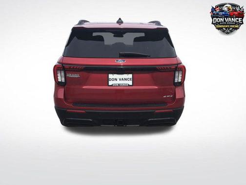 Red Metallic 2025 Ford Explorer ST-Line