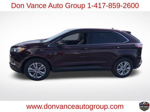 Burgundy Velvet Metallic Tinted Clearcoat 2020 Ford Edge SEL