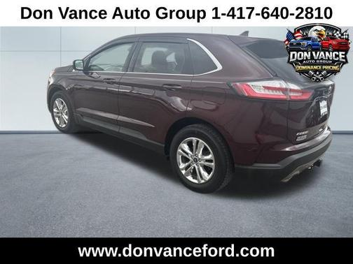 Burgundy Velvet Metallic Tinted Clearcoat 2020 Ford Edge SEL