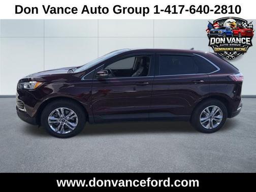 Burgundy Velvet Metallic Tinted Clearcoat 2020 Ford Edge SEL