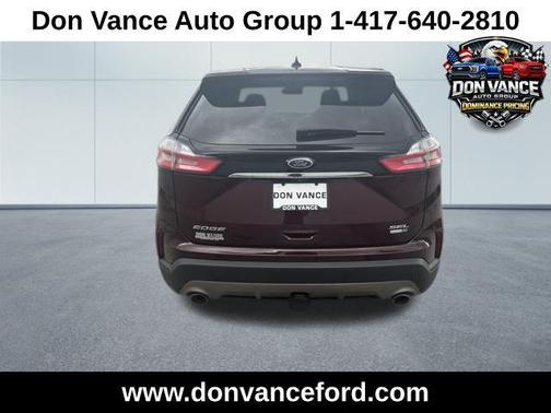 Burgundy Velvet Metallic Tinted Clearcoat 2020 Ford Edge SEL