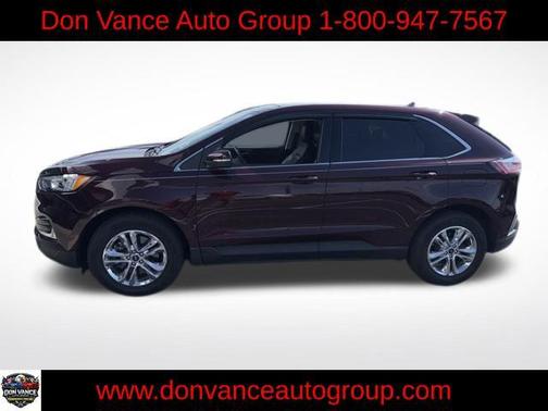 Burgundy Velvet Metallic Tinted Clearcoat 2020 Ford Edge SEL