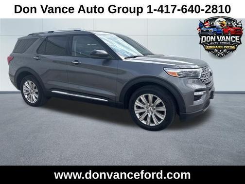 Carbonized Gray Metallic 2022 Ford Explorer Limited