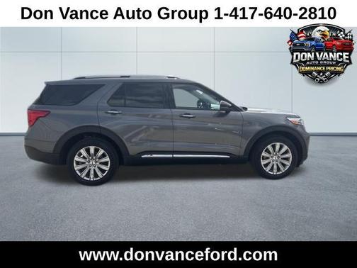 Carbonized Gray Metallic 2022 Ford Explorer Limited