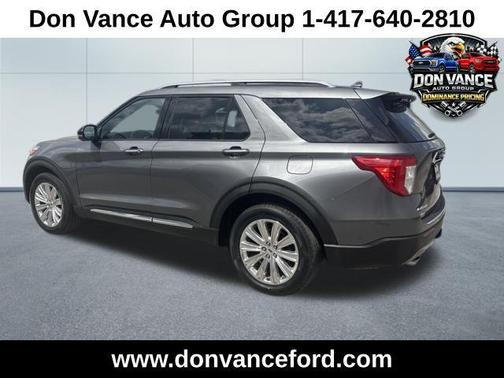 Carbonized Gray Metallic 2022 Ford Explorer Limited