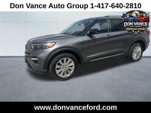 Carbonized Gray Metallic 2022 Ford Explorer Limited