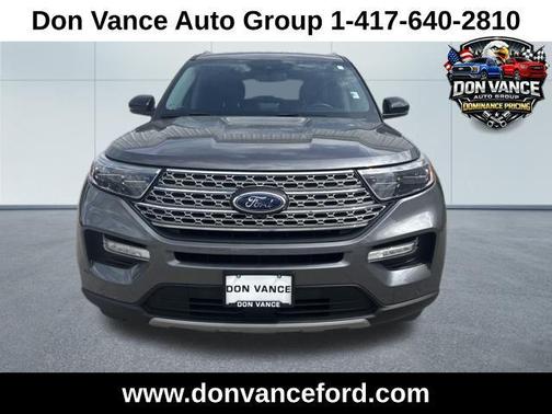 Carbonized Gray Metallic 2022 Ford Explorer Limited