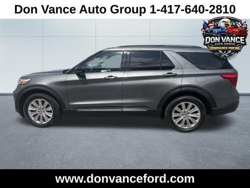 Carbonized Gray Metallic 2022 Ford Explorer Limited
