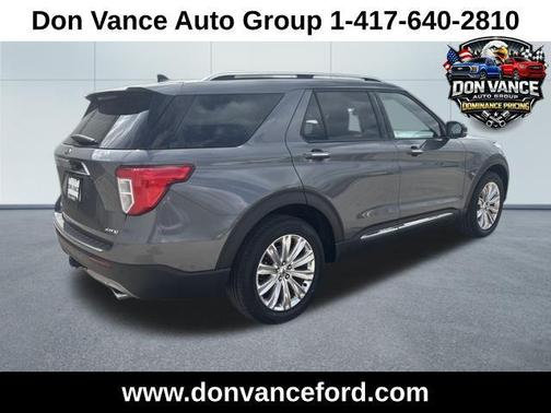 Carbonized Gray Metallic 2022 Ford Explorer Limited
