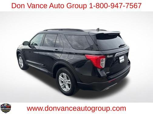 Agate Black Metallic 2023 Ford Explorer XLT