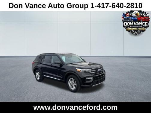 Agate Black Metallic 2023 Ford Explorer XLT