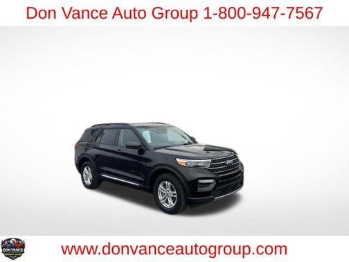 Agate Black Metallic 2023 Ford Explorer XLT