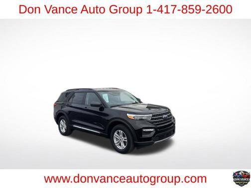 Agate Black Metallic 2023 Ford Explorer XLT