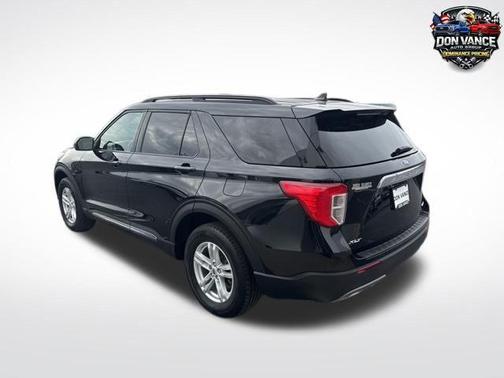 Agate Black Metallic 2023 Ford Explorer XLT