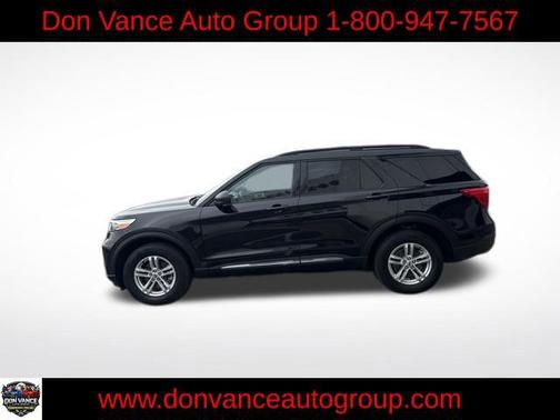 Agate Black Metallic 2023 Ford Explorer XLT