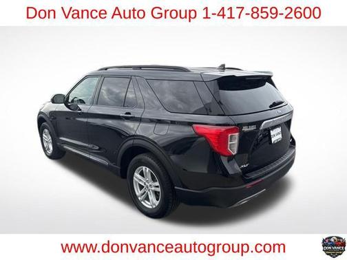 Agate Black Metallic 2023 Ford Explorer XLT
