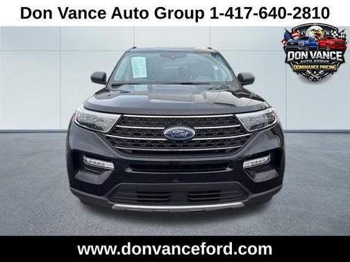 Agate Black Metallic 2023 Ford Explorer XLT