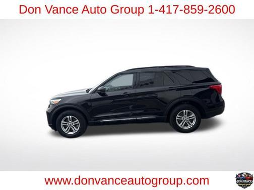 Agate Black Metallic 2023 Ford Explorer XLT