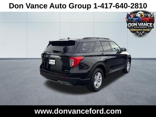 Agate Black Metallic 2023 Ford Explorer XLT