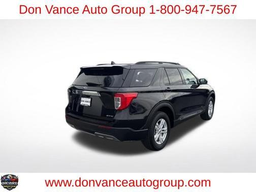 Agate Black Metallic 2023 Ford Explorer XLT