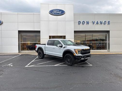 Space White Metallic 2025 Ford F-150 Raptor Truck