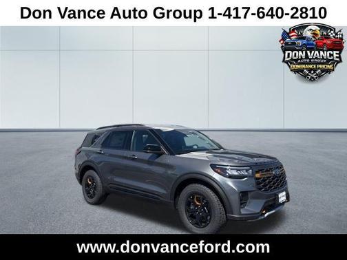 Carbonized Gray Metallic 2026 Ford Explorer Tremor