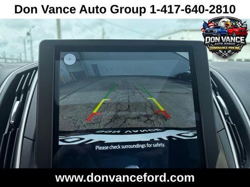 Agate Black Metallic 2024 Ford Edge SEL