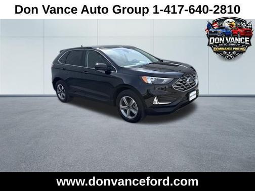 Agate Black Metallic 2022 Ford Edge SEL