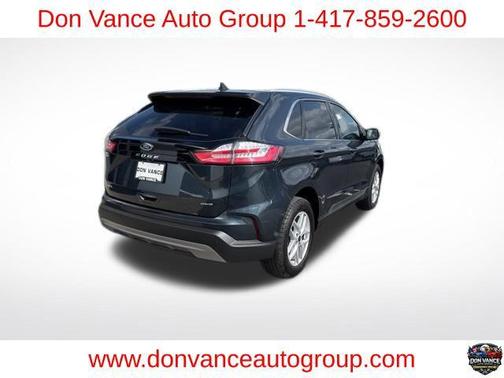 Stone Blue Metallic 2023 Ford Edge SEL