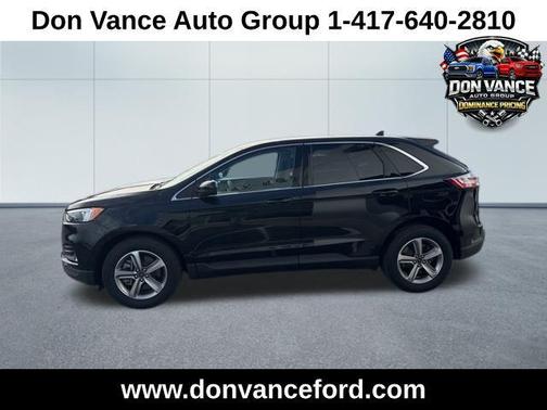 Agate Black Metallic 2022 Ford Edge SEL