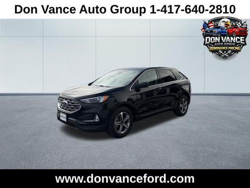 Agate Black Metallic 2022 Ford Edge SEL