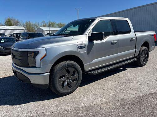 Iconic Silver Metallic 2025 Ford F-150 Lightning Flash