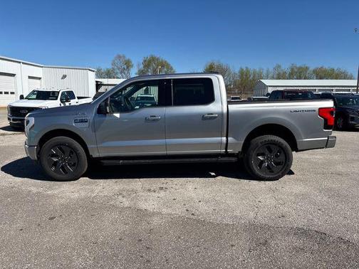 Iconic Silver Metallic 2025 Ford F-150 Lightning Flash