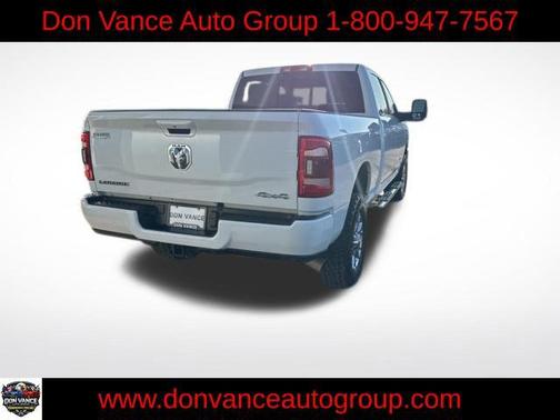 Bright White Clearcoat 2024 RAM 2500 Laramie Crew Cab 4x4 6'4' Box