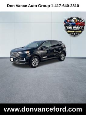 Agate Black Metallic 2024 Ford Edge SEL