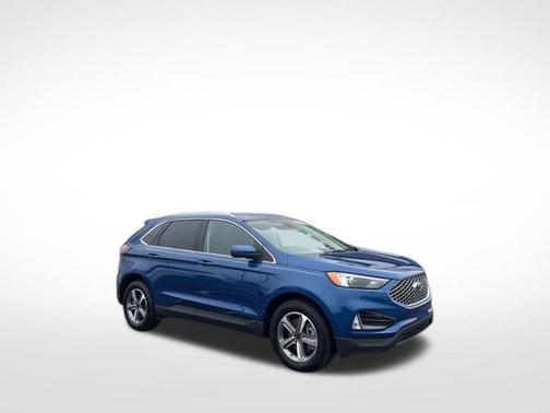 Atlas Blue Metallic 2024 Ford Edge SEL