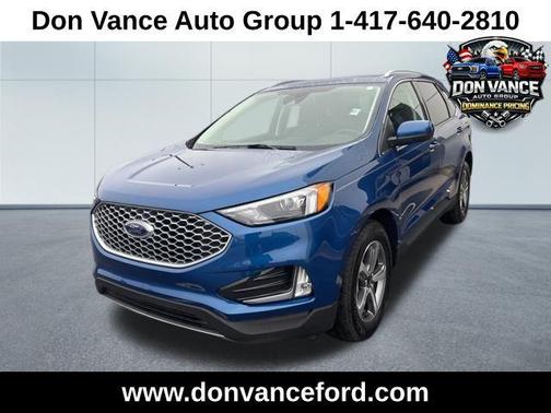 Atlas Blue Metallic 2024 Ford Edge SEL