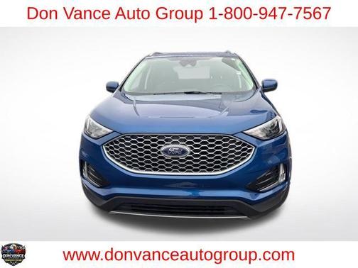 Atlas Blue Metallic 2024 Ford Edge SEL