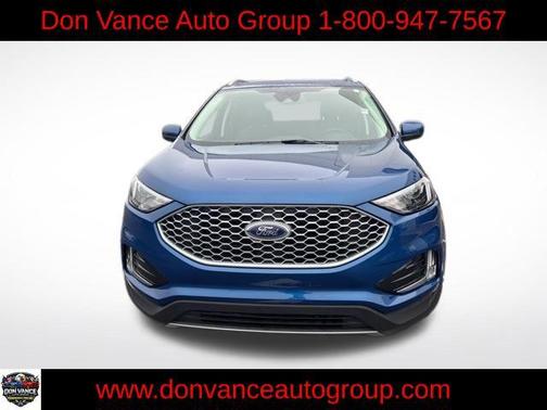 Atlas Blue Metallic 2024 Ford Edge SEL